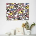 thumbnail image 6 of Lsque Sanrio Pattern Canvas Decorative Picture – 30x40in Premium Wall Art, Modern Canvas Print for Home Decor（Horizontal）, 6 of 6