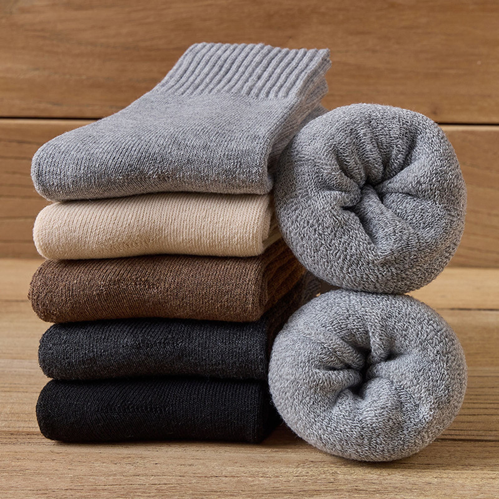 Socks Winter Casual Comfort Socks Mid Socks Thermal Warm Socks Women's Socks Sports Socks