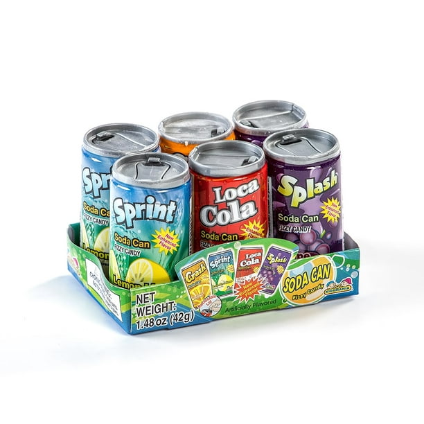 Soda Can Fizz Candy Pack Of 5 Walmart Com