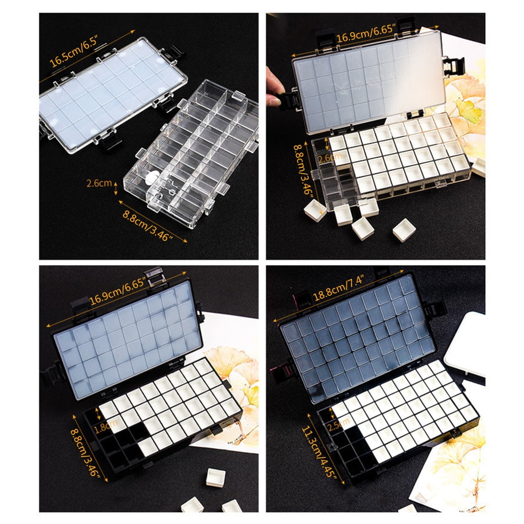Moisturizing Watercolor Paint Storage Box Leak-proof Watercolor Palette-Box Gift