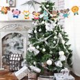 thumbnail image 5 of Herramienta para hornear galletas de fondant tridimensional con temática navideña con juego de sellos de émbolo, pan de jengibre para niño/niña, muñeco de nieve, Papá Noel, árbol de Navidad, reno,, 5 of 5