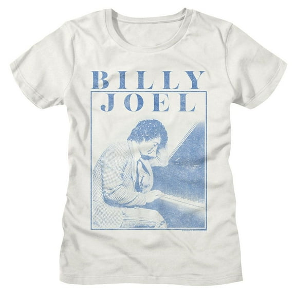 Billy Joel Loves Piano Women's T Shirt (L)