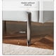 thumbnail image 2 of Pie de gabinete de baño de aleación de aluminio ligero de lujo dorado negro mueble sofá pie ajustable mesa de centro gabinete pie de soporte, 2 of 5