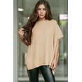 thumbnail image 6 of Womens Tops Casual Short Sleeve Sweater Loose Oversized Shirts Spring Tops for Women XL, 6 of 9