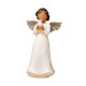 thumbnail image 2 of Estatua de ángel Gloria figura de resina coleccionable con alas de paloma, 2 of 9