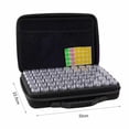 thumbnail image 1 of Estuche De Almacenamiento Para Pintura De Diamantes Con 120 Ranuras, A Prueba De Golpes, Accesorios Para Manualidades, Contenedores Para Anillos, Abalorios, Diamantes De Imitación Brillantes Yuarrent HA023589-00, 1 of 7