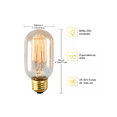 thumbnail image 2 of Focos Edison Vintage Led Luces 8pcs Ámbar Bombillas E26/e27, 2 of 4