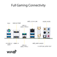 thumbnail image 3 of ASUS TUF GAMING Z490-PLUS (WI-FI) ATX gaming motherboard with M.2, 14 DrMOS power stages, Intel WiFi 6, HDMI, DisplayPort, SATA 6 Gbps, USB 3.2 Gen 2 ports, and Aura Sync RGB lighting, 3 of 6