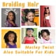 thumbnail image 5 of Extensiones de cabello GOWIT Marley Hair de 16 cm, color morado, 7 paquetes, 5 of 7