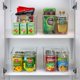 thumbnail image 5 of Large Clear Plastic Storage Bins for Shelves, Clothes, with Handle - Clear Storage Bins, Drawer, Shelf, Closet, Pantry, Fridge, Freezer Organizer Bins, Closet Organizers and Storage (4 pack), 5 of 7
