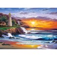 thumbnail image 1 of Taladro diamante pintura (DE0261) 5D DIY completo mar puesta de sol punto de cruz bordado Kits 50x70cm Hugtrwg Para estrenar, 1 of 1
