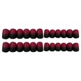 thumbnail image 4 of de 24 clavos de ataúd color rojo negro, de puntas artísticas de uñas postizas mate, uñas postizas cortas de cubierta para bail Yuyangstore Puntas de uñas falsas, 4 of 7
