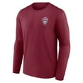 thumbnail image 2 of Men's Burgundy Colorado Rapids Team Hometown Collection Long Sleeve T-Shirt, 2 of 3