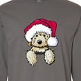 thumbnail image 4 of Inktastic Kiniart Christmas Goldendoodle Long Sleeve T-Shirt, 4 of 5