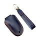 thumbnail image 1 of Funda de cuero para llave remota de automóvil con llavero protector remoto apto para Negro B Modelo X, 1 of 7
