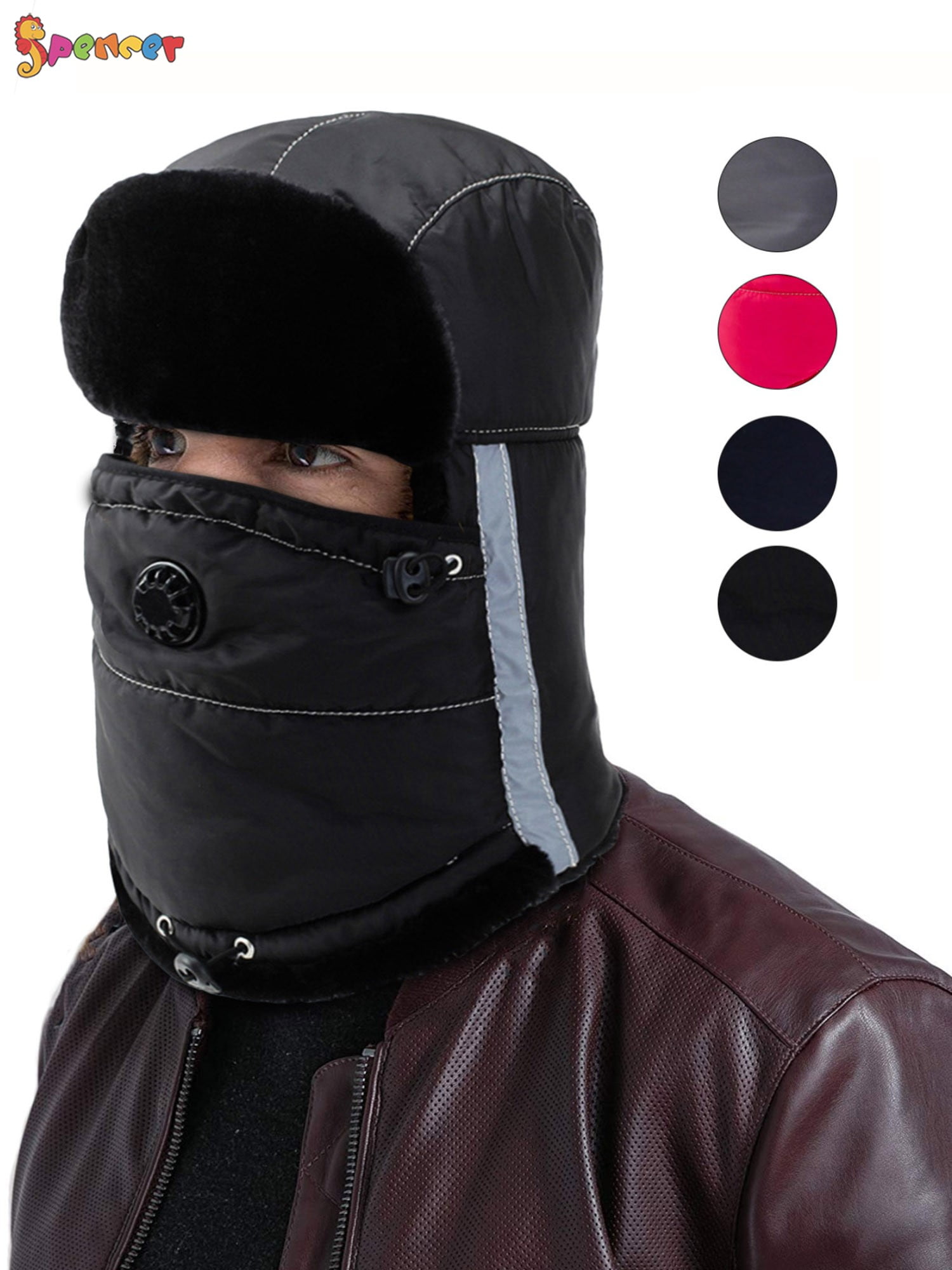 Balaclava Ski Mask Winter Hat Windproof Face Mask for Men Women Outdoor Sports 