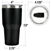 Harry Potter 9 3/4 Stainless Steel Tumbler 30 oz Coffee Travel Cup, Vacuum Insulated & Double Wall with Leakproof Sliding Lid