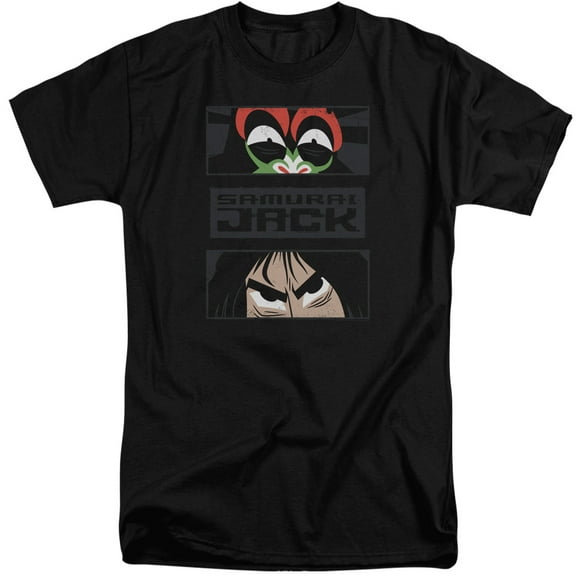 Samurai Jack - Stare Down - Tall Fit Short Sleeve Shirt - XX-Large