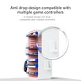 thumbnail image 4 of 15.8 In Game Storage Tower Compatible With PS5/ Xbox Series S & X/ Switch, Universal Video Game Disc Organizer 18 In 1 With 4 Controller Brackets, Game Disk Box Bracket, 4 of 6
