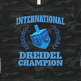 thumbnail image 4 of Inktastic Dreidel Champion Hanukkah with Blue Laurels Women's T-Shirt, 4 of 5