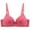 Pink, variant on Prolriy Lace Bras for Women, Women's Casual Fashion Large Size Bra Thin Sponge Underwear Sexy Lace Bra Women's Bras Green 44