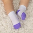 thumbnail image 2 of Fruit of the Loom Baby and Toddler Girl Low Cut and Ankle Socks, 20-Pack, Size 6M-5T, 2 of 10