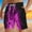 250#Purple, variant on Ftwytp Mens Graphic Shorts Casual Streetwear Cool Beach Shorts Running Workout Shorts with Pockets Men's Casual Independence Day Printed Drawstring Trouser Beach Shorts Pants With Pocket