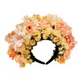 thumbnail image 1 of Diadema de Flores Tocado Corona Floral Amarillo Strade Fareast Limited, 1 of 8