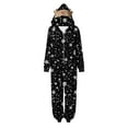 thumbnail image 2 of Mifsaly Family Matching Christmas Pajamas Sets Xmas Print Hooded Adult Onesie Pajama Christmas Jumpsuit for Women Men Holiday Festival Long Sleeve Bodysuits 2025 Vacation Sleepwear Homewear, 2 of 7