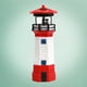 thumbnail image 4 of Faro solar giratorio impermeable para exteriores, decorativo, 360 grados rojo, 4 of 9