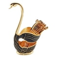 thumbnail image 1 of Oleegame 1PC Stainless Steel Cutlery Set Swan Base Creative Tableware European Fruit Fork Dessert Small Spoon Cute Coffee Spoon Combination, 1 of 6