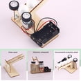 thumbnail image 2 of Kits De Ciencia Kits de máquina de lanzamiento de bolas eléctricas, juguetes educativos de ciencia DIY para niños Tmvgtek libre de BPA, 2 of 8