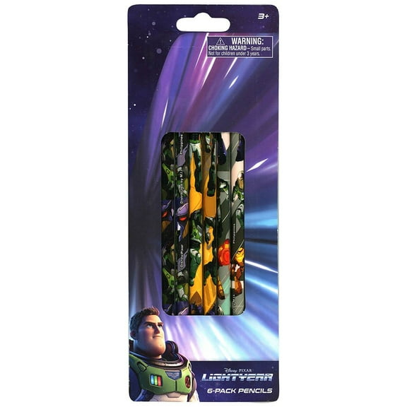 Buzz 6pk Pencil on blister- 2 PACK