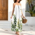 thumbnail image 6 of Elvqul Maxi Dress for Women Scoop Neck Summer Dresses Flowy Holiday Pullover Floral Womens Sleeveless Dresses Tunic, Sizes S-5X, 6 of 9