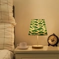 thumbnail image 6 of Ryvnso LED Bedside Table Lamp St Patrick Checkered Grid Bedroom Desk Lamps Nightstand Lampshade M, 6 of 7