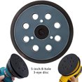 thumbnail image 4 of Abrasif Ponceuse Disque de Ponçage de Longue Durée Remplacé Partie Professionnelle Pratique Taille Compacte Mis à Niveau Commodité Pratique Installation Métallurgistes Fournitures, 4 of 6