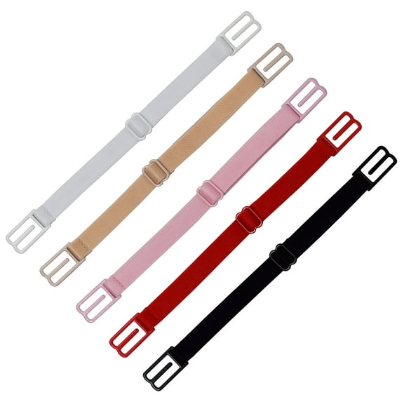 RAZOR Bra Strap Clips Holder Women’s (Beige - Black - White - Red - Pink)
