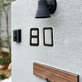 thumbnail image 3 of 2026 New Solar House Numbers for Outside, Light Up Address Numbers for House, No Drill Adhesive or Screw Mount, IP65 Waterproof LED Illuminated Modern Address Sign, Dusk to Dawn, 3 of 5