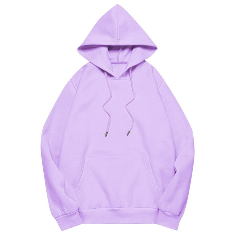 Sサイズ craigfiesta archive hoodie purple Hpapadks Hoodies for Women Plus Size Solid Drop Shoulder Long