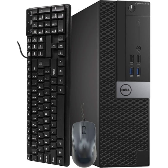 Restored Dell Desktop PC, Core i5-6500, 16G RAM, 256G SSD, WiFi, Windows 11 Pro