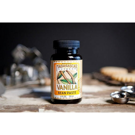 Bean Paste Lorann Vanilla Premium Madagascar Flavoring Natural Bakery Flavor 4 Fl. Oz.