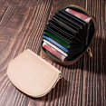 thumbnail image 4 of Blocking Slim Card Wallet ID Holder Purses Shell Half-circle Card X7S3 Ba D4I1, 4 of 4
