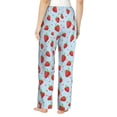 thumbnail image 3 of Balery Strawberry print Women's Pajama Pants,Ultra Lightweight Pjs,Lounge Pant-X-Large, 3 of 9