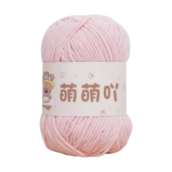 dgysar Cotton Yarn 50g Soft Breathable Knitting Thread for Crochet DIY Amigurumi Beginner Friendly High Tension Weaving Thread Supplies E 1.76oz