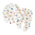 thumbnail image 4 of Precioso conjunto de pijama para bebé, ropa transpirable de manga larga para niños pequeños Fruto Alto 66cm, 4 of 8