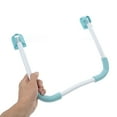 thumbnail image 4 of Shisuyan Support de Pied de Table Tube en Acier Enduit de Poudre 2 Pcs 11.91x10.41x1.18 Po, 4 of 8