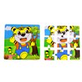 thumbnail image 2 of Kids Wooden Puzzle Toy Baby Cartoon Pattern Early Educational Toy, 2 of 8