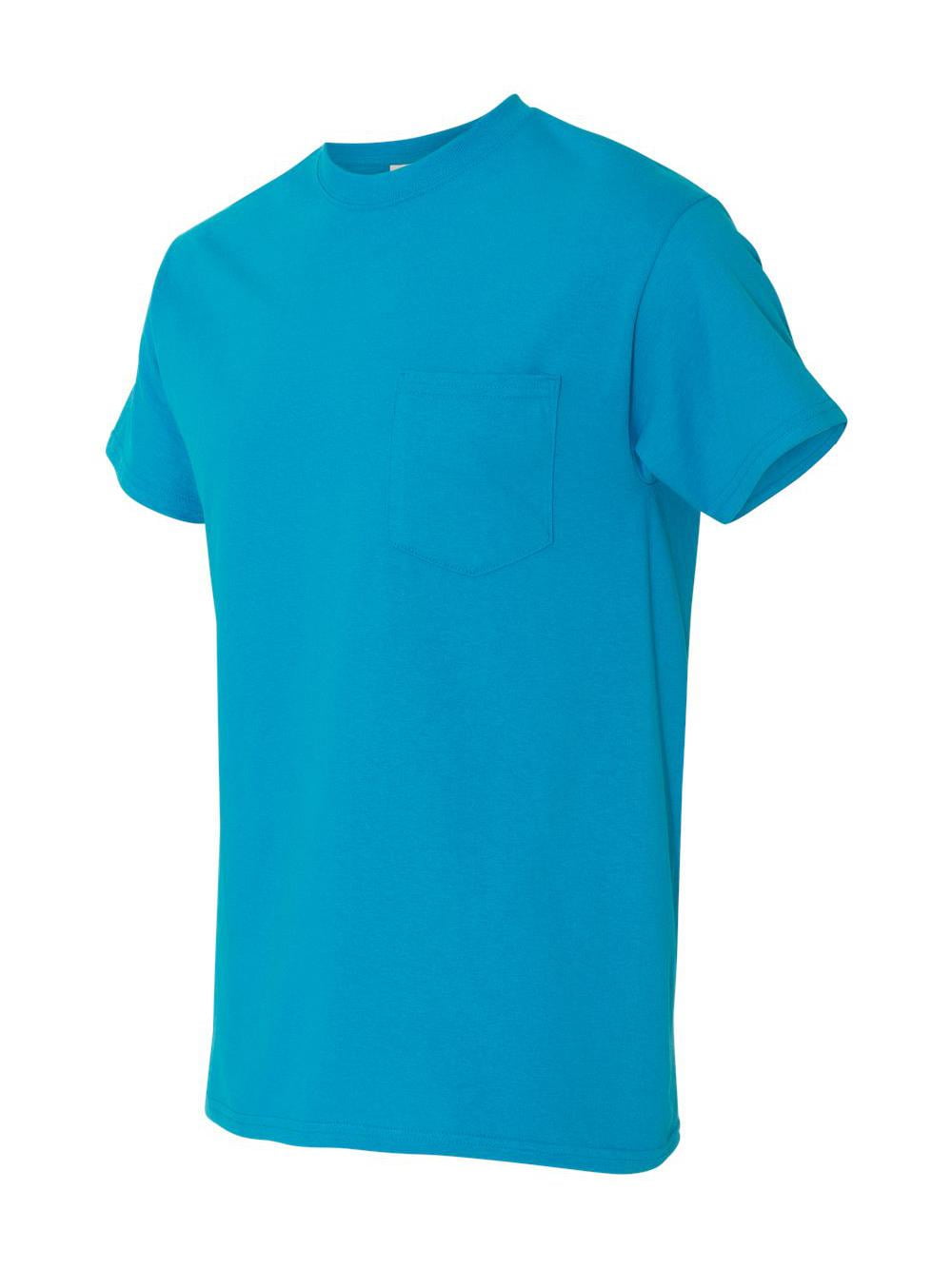 gildan turquoise shirt