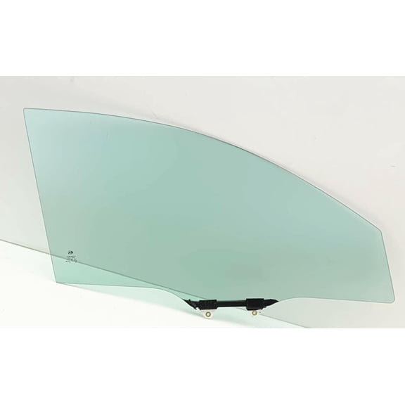 Tempered Passenger Right Side Front Door Window Door Glass Compatible with Honda Accord 2018-2025 / Accord Hybrid 2023-2025 4-Door Sedan Models