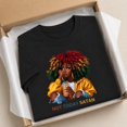 thumbnail image 6 of Not Today Satan Graphic T-Shirt, Unisex Classic Fit Short Sleeve Tee, 6 of 9